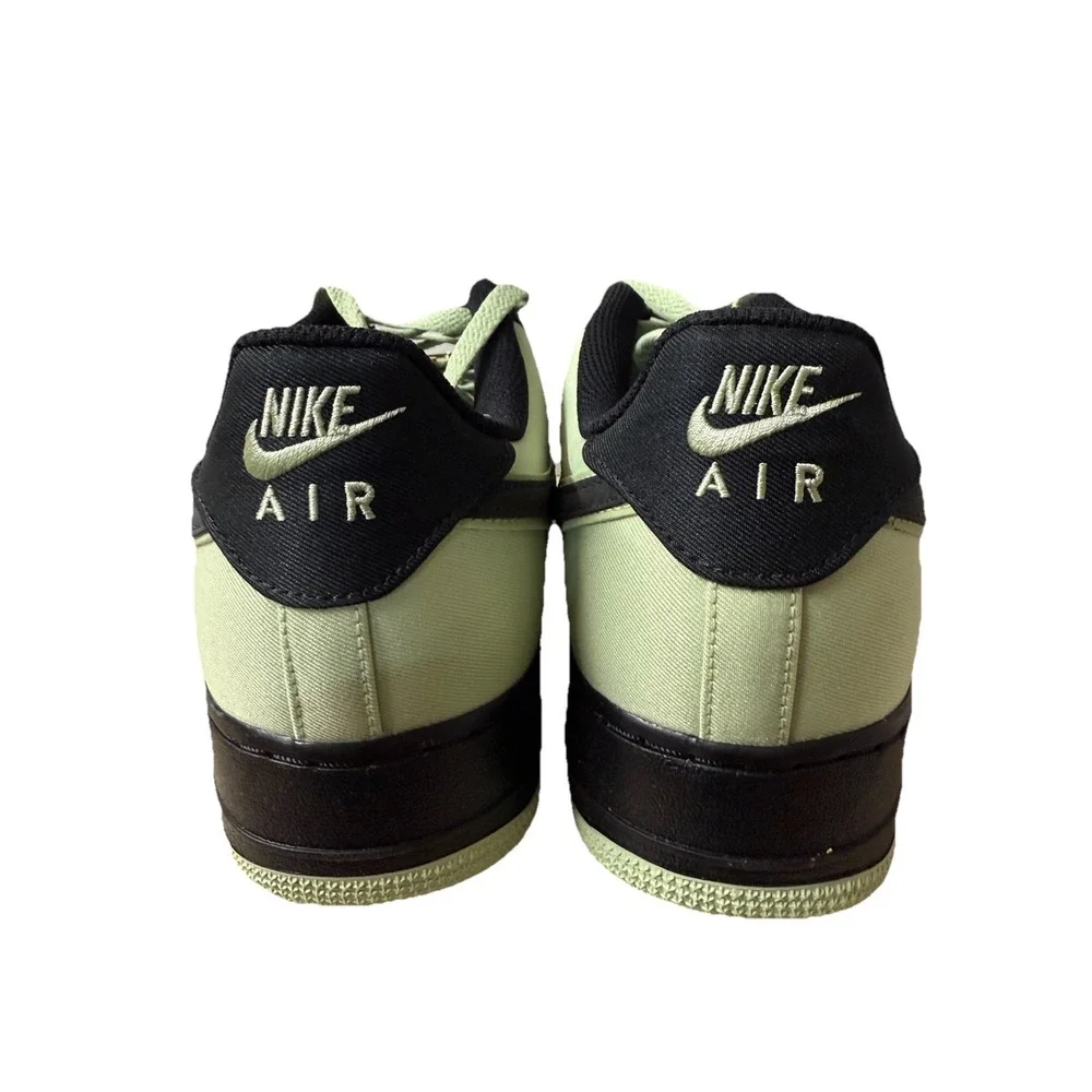 Nike By You Air Force One Greenglow Black | DQ1246-991 Men Size 12/Women 13.5
